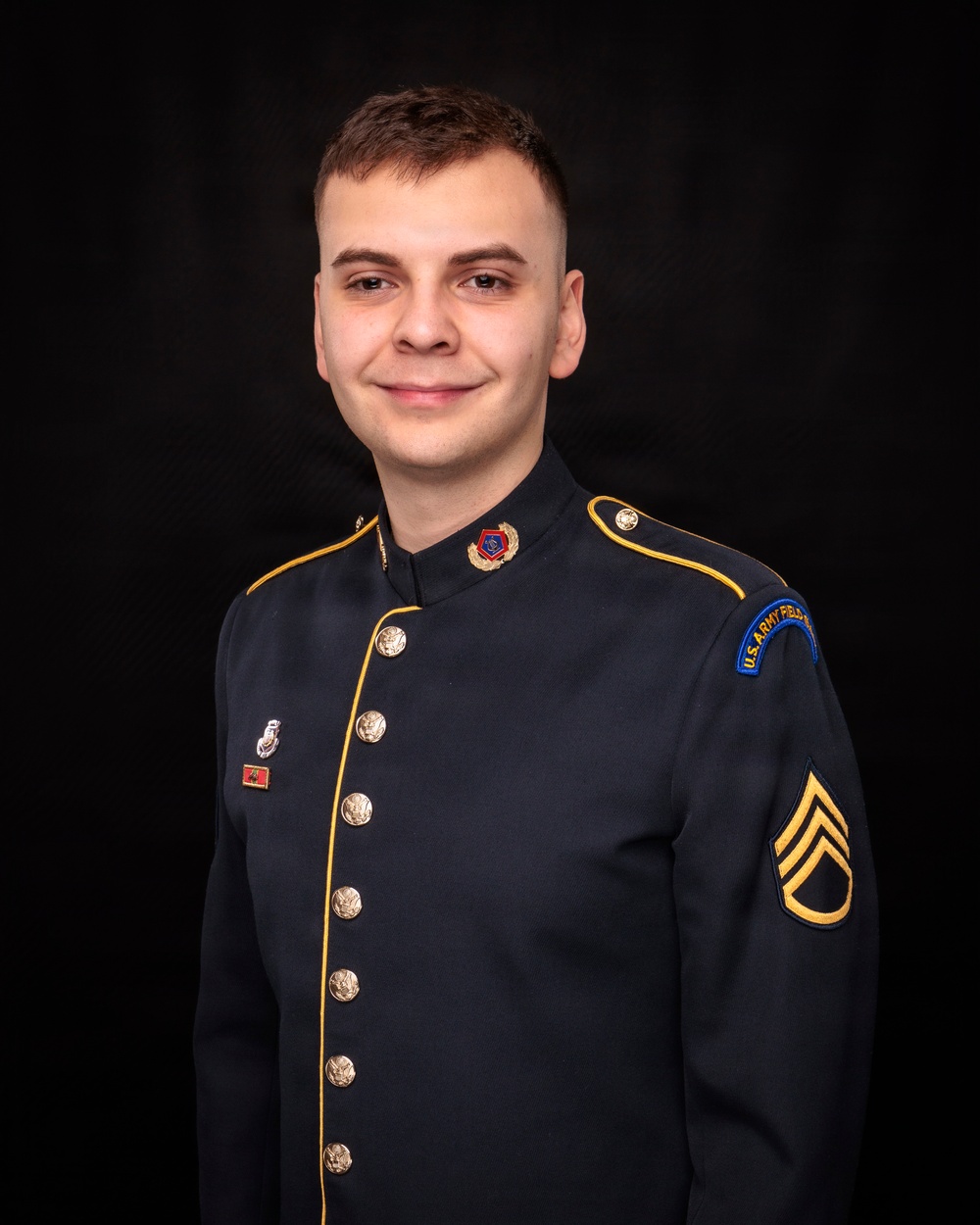 Staff Sgt. Roel Arazo - Euphonium - US Army Field Band Personnel Headshots