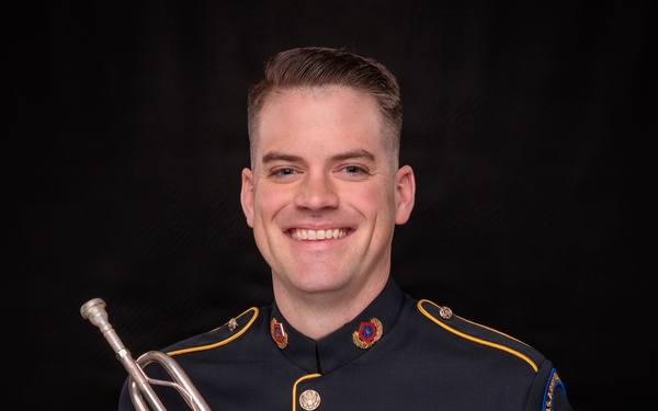 Staff Sgt. Bradlee Brown - Trumpet - US Army Field Band Personnel Headshots