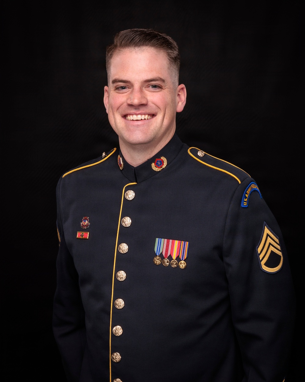 Staff Sgt. Bradlee Brown - Trumpet - US Army Field Band Personnel Headshots