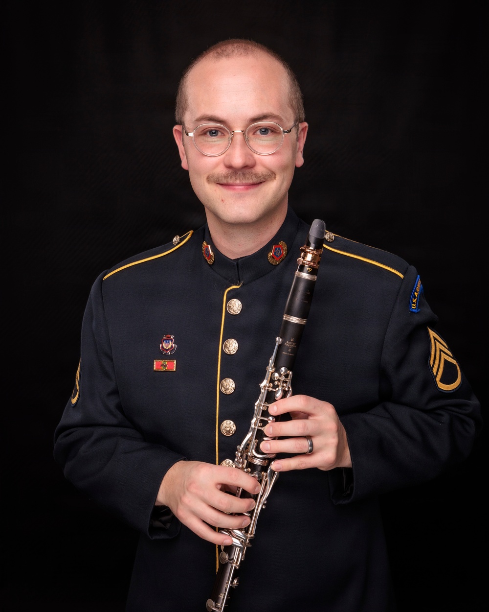 Staff Sgt. Jacob Bricker - Clarinet - US Army Field Band Personnel Headshots
