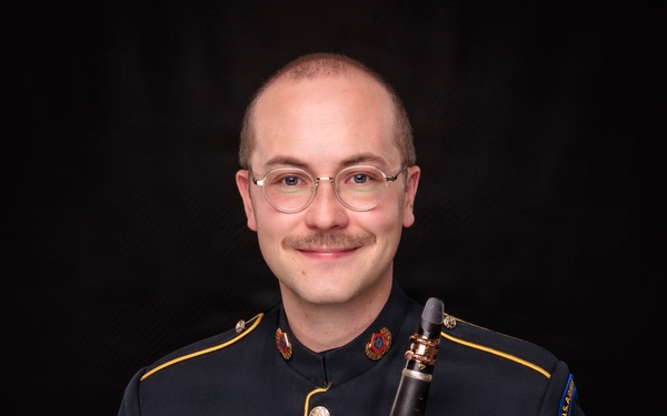 Staff Sgt. Jacob Bricker - Clarinet - US Army Field Band Personnel Headshots