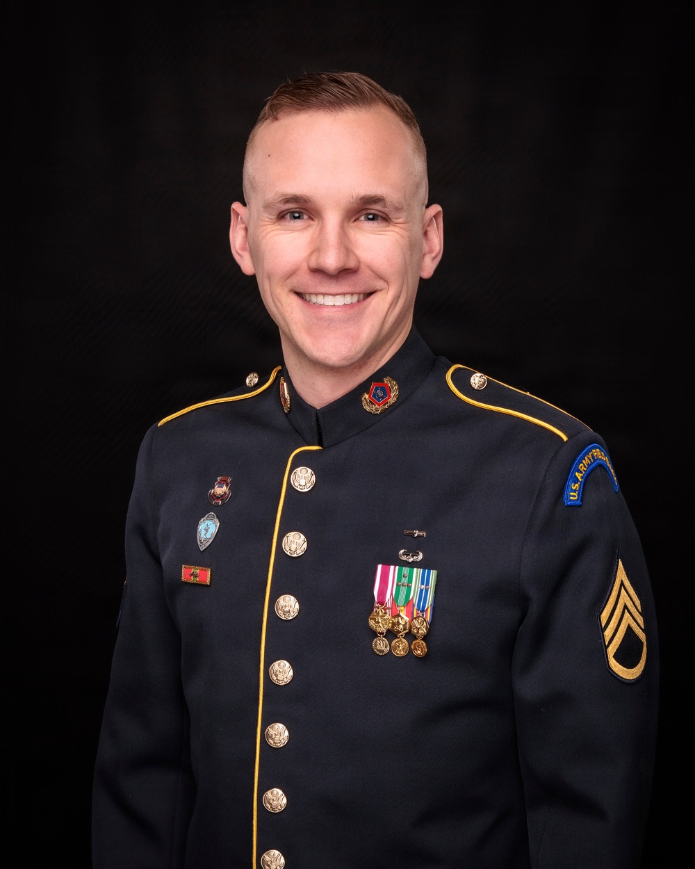 Staff Sgt. Bryson Roberts - Operations - US Army Field Band Personnel Headshots