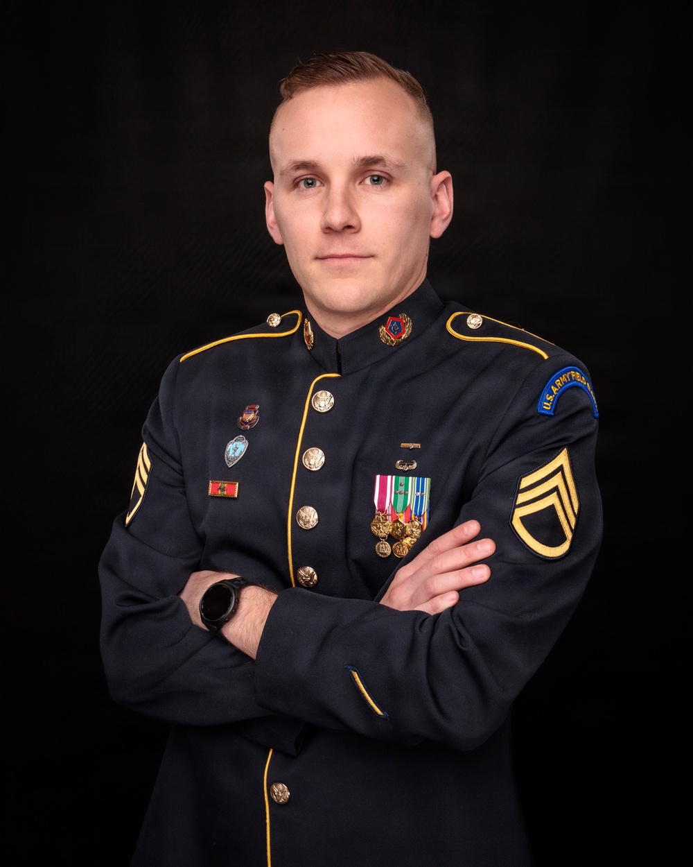 Staff Sgt. Bryson Roberts - Operations - US Army Field Band Personnel Headshots