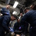 11th MEU Marines, Sailors Conduct a Simulated Casualty Drill Aboard USS Boxer