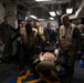 11th MEU Marines, Sailors Conduct a Simulated Casualty Drill Aboard USS Boxer