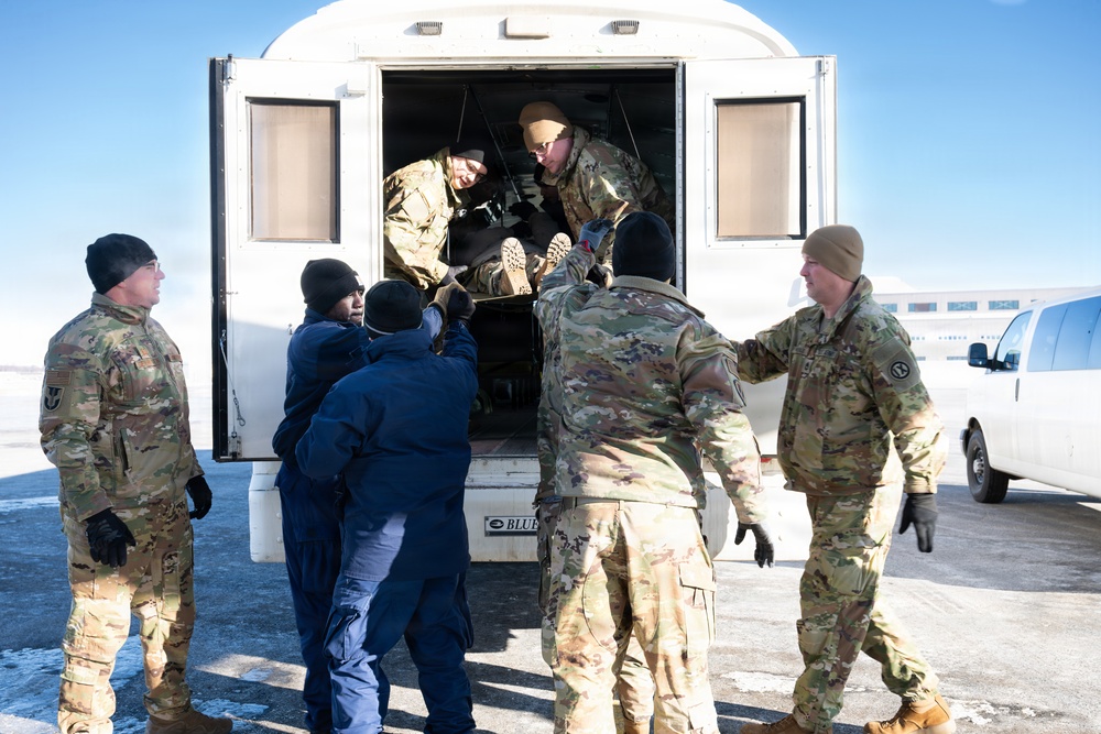 Arctic Edge 26 Patient Transfer to Anchorage