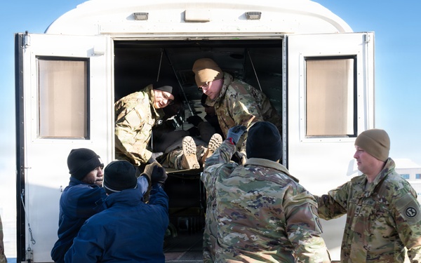 Arctic Edge 26 Patient Transfer to Anchorage