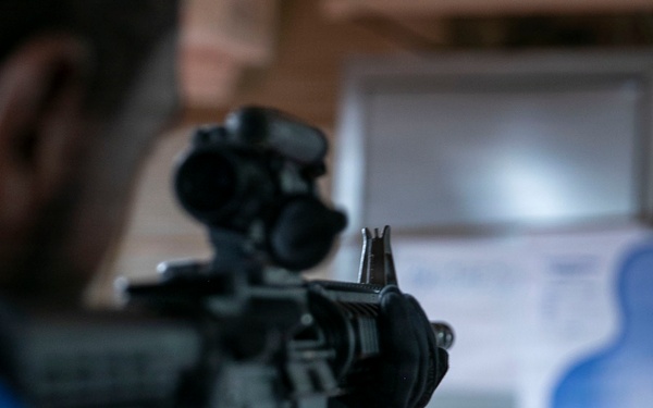 USS Tripoli Conducts An M4 Weapon Familiarization