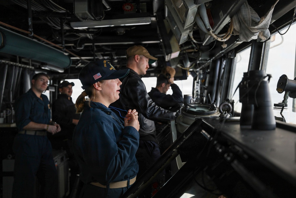 USS Thomas Hudner supports Operation Epic Fury