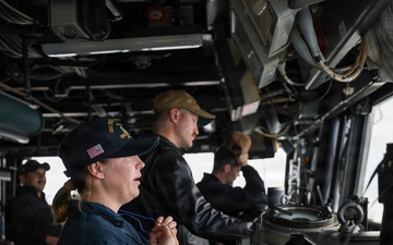 USS Thomas Hudner supports Operation Epic Fury