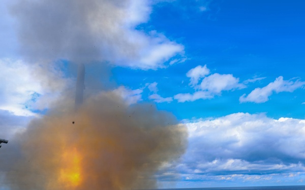 USS Thomas Hudner supports Operation Epic Fury