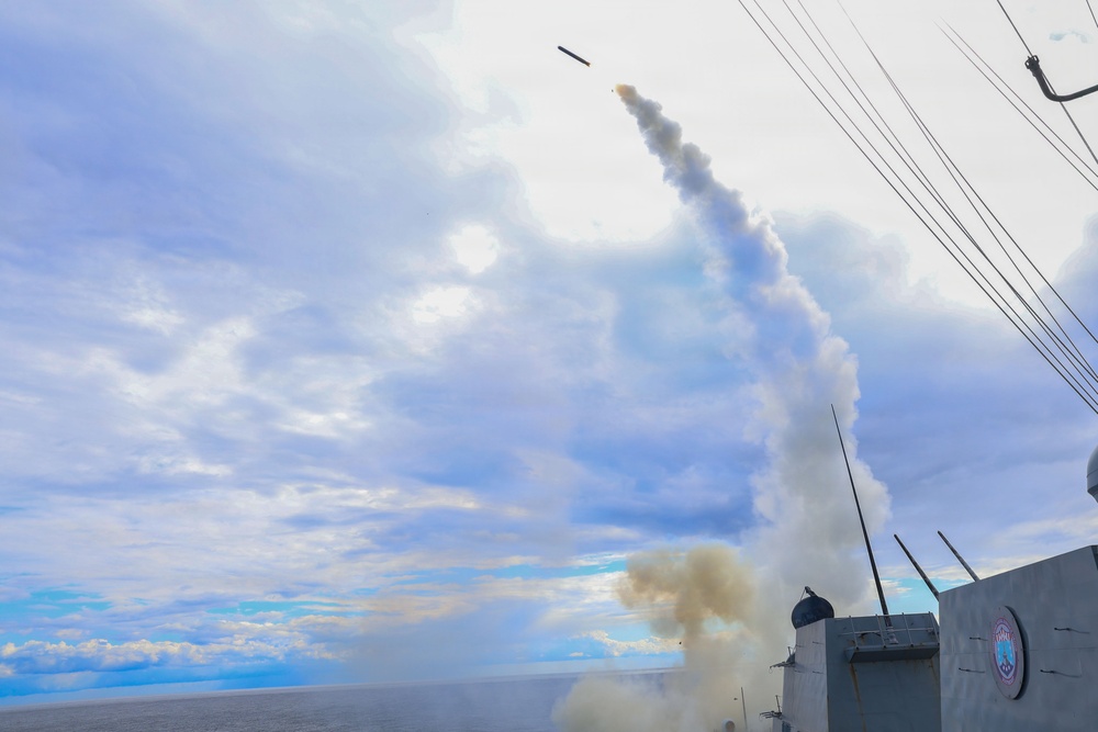 USS Thomas Hudner supports Operation Epic Fury