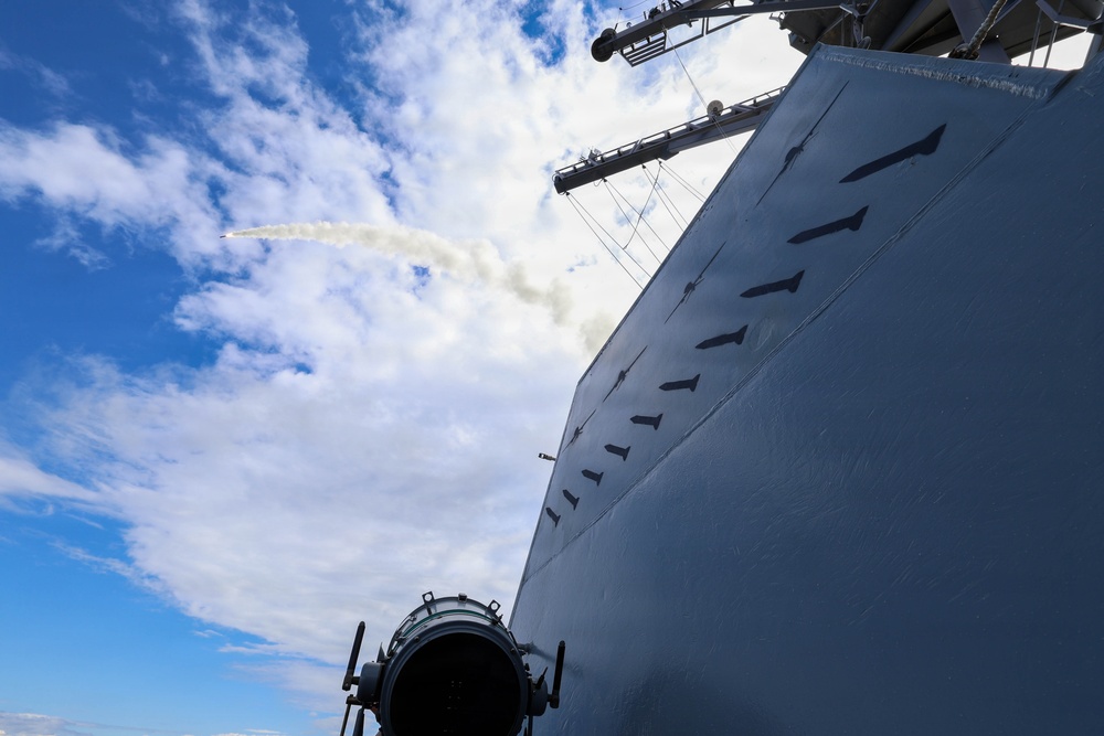 USS Thomas Hudner supports Operation Epic Fury