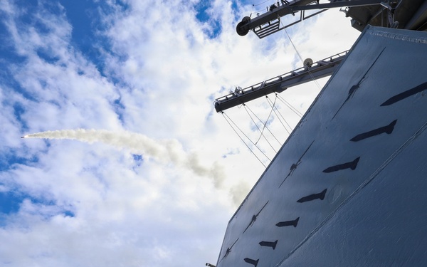 USS Thomas Hudner supports Operation Epic Fury