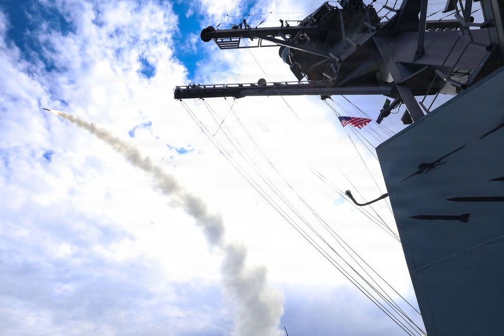 USS Thomas Hudner supports Operation Epic Fury