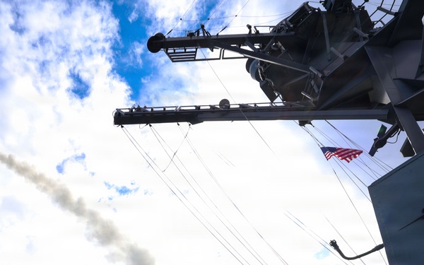 USS Thomas Hudner supports Operation Epic Fury