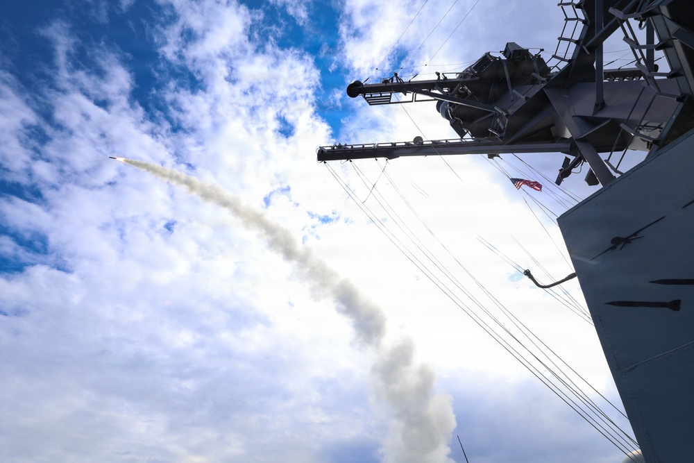 USS Thomas Hudner supports Operation Epic Fury