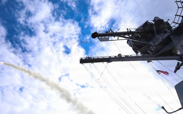 USS Thomas Hudner supports Operation Epic Fury