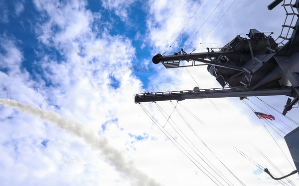 USS Thomas Hudner supports Operation Epic Fury