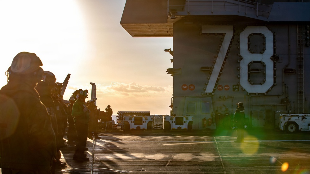 USS Gerald R. Ford supports Operation Epic Fury