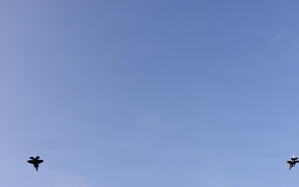 31st MEU | USS Tripoli participates in joint service flyover