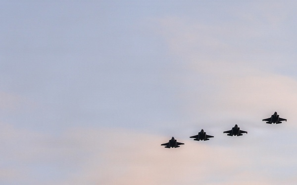 31st MEU | USS Tripoli participates in joint service flyover