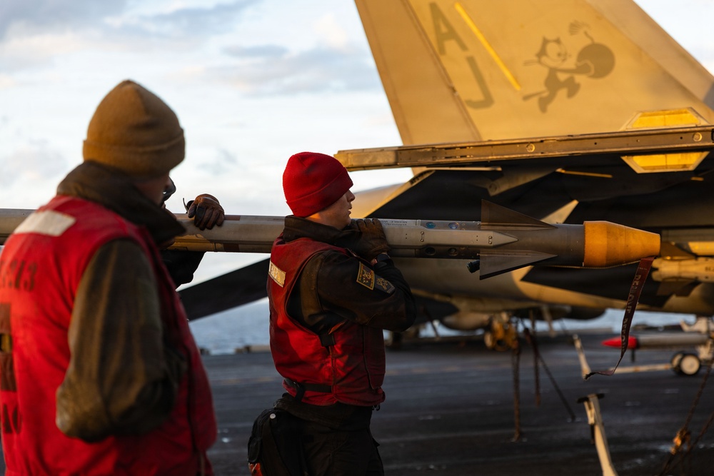 USS Gerald R. Ford supports Operation Epic Fury