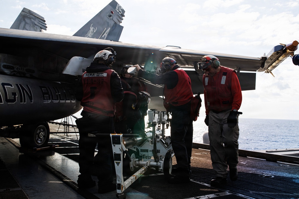 USS Gerald R. Ford supports Operation Epic Fury
