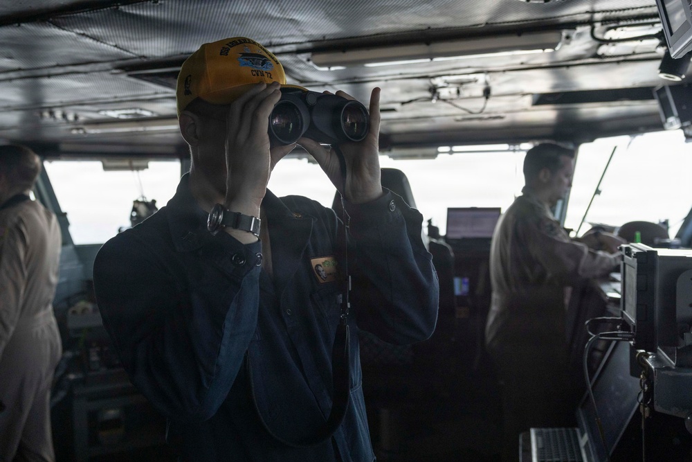 USS Abraham Lincoln supports Operation Epic Fury