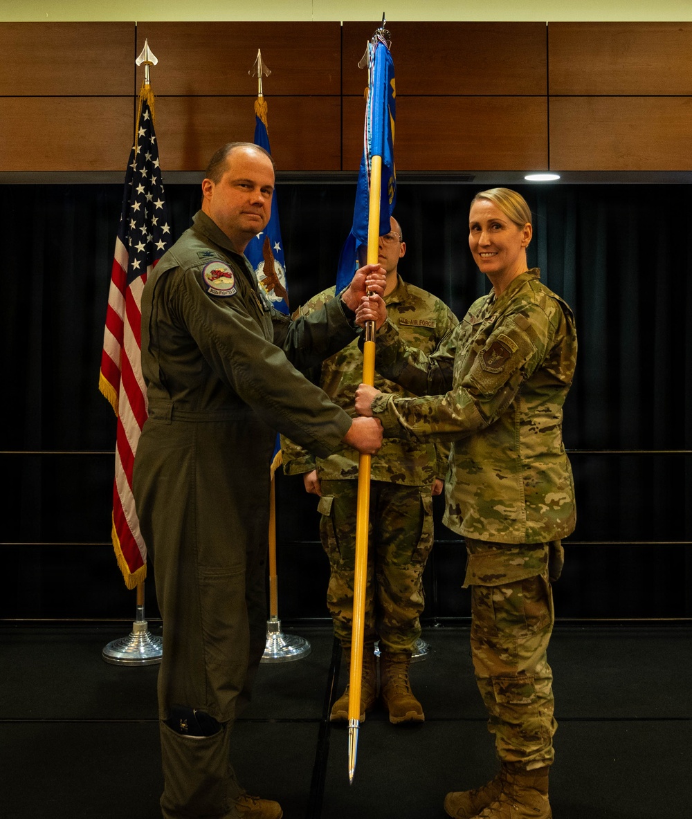 477th Force Support Squadron Assumption of Command