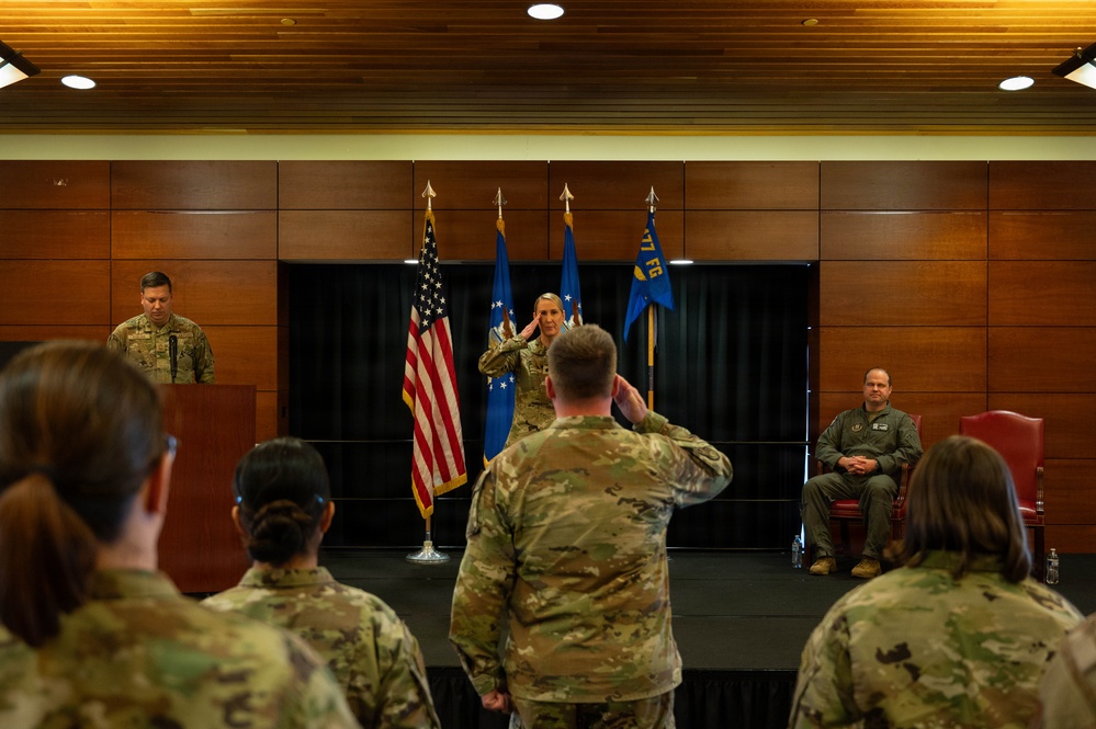 477th Force Support Squadron Assumption of Command