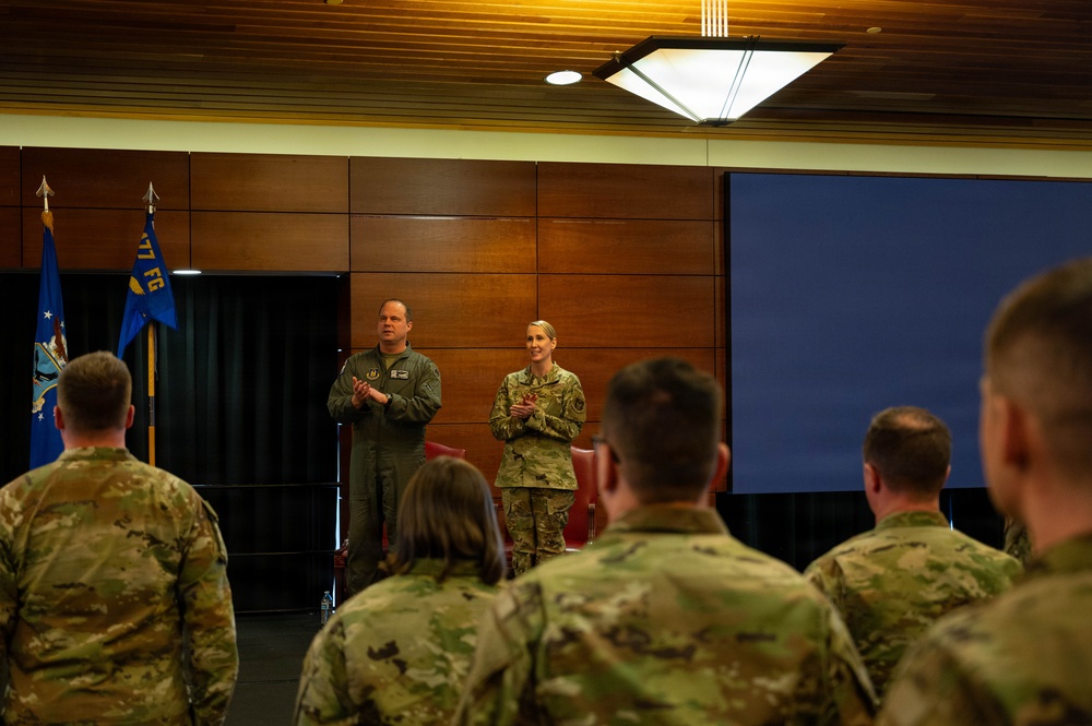 477th Force Support Squadron Assumption of Command