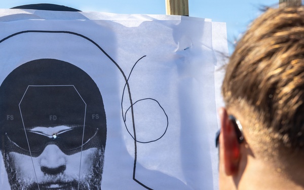 22nd MEU (SOC) | MSPF Marines Conduct Pistol Qualification Aboard USS Fort Lauderdale