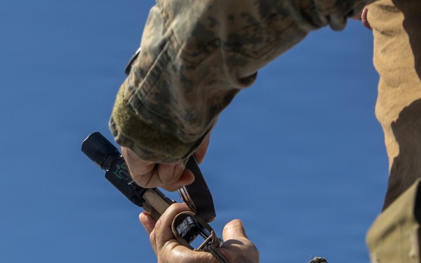 22nd MEU (SOC) | MSPF Marines Conduct Pistol Qualification Aboard USS Fort Lauderdale
