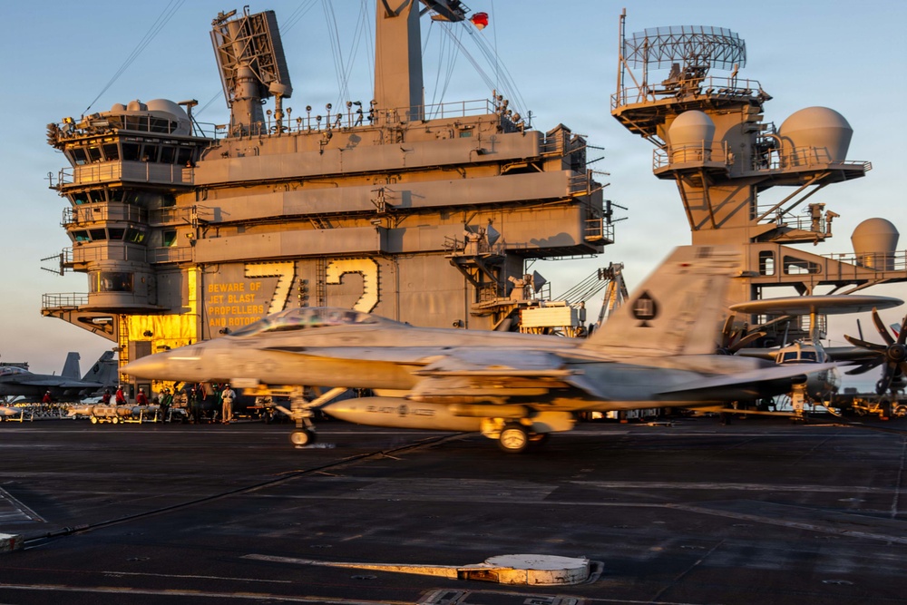 USS Abraham Lincoln supports Operation Epic Fury