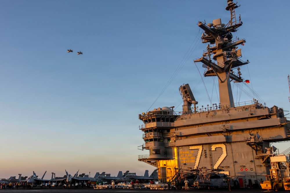 USS Abraham Lincoln supports Operation Epic Fury