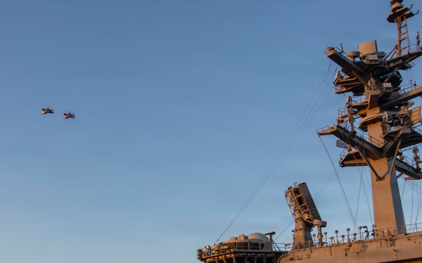 USS Abraham Lincoln supports Operation Epic Fury