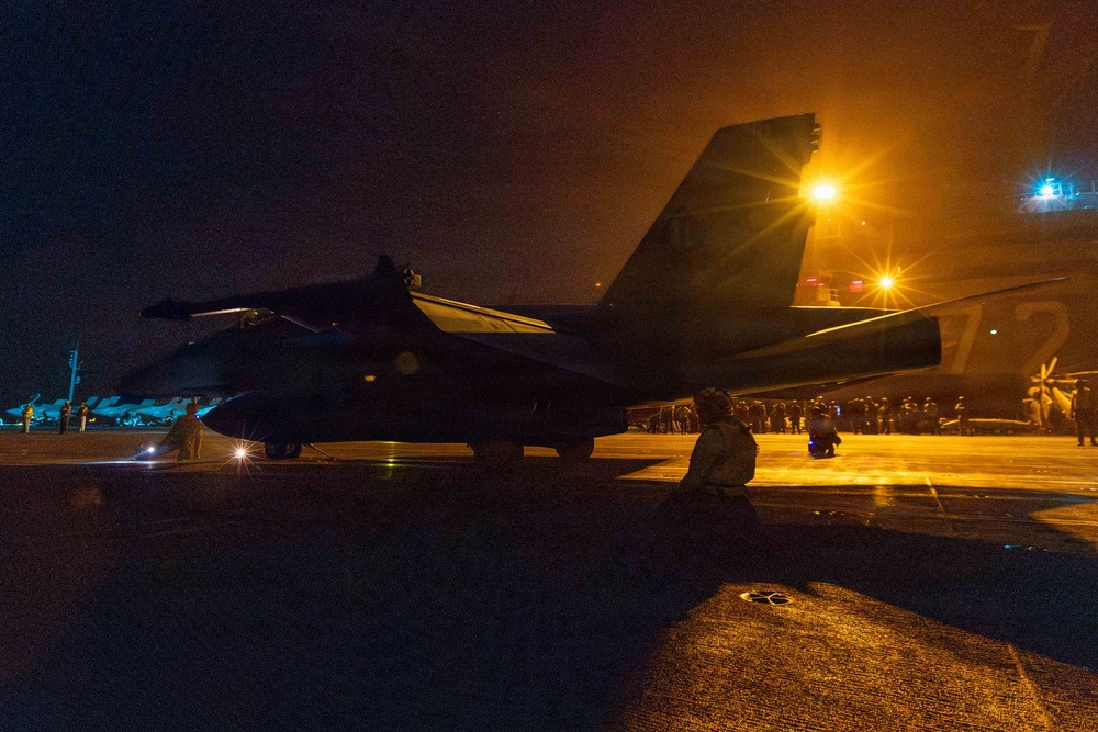 USS Abraham Lincoln supports Operation Epic Fury