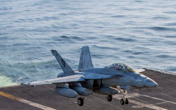 Lincoln Flight Ops Support Operation Epic Fury