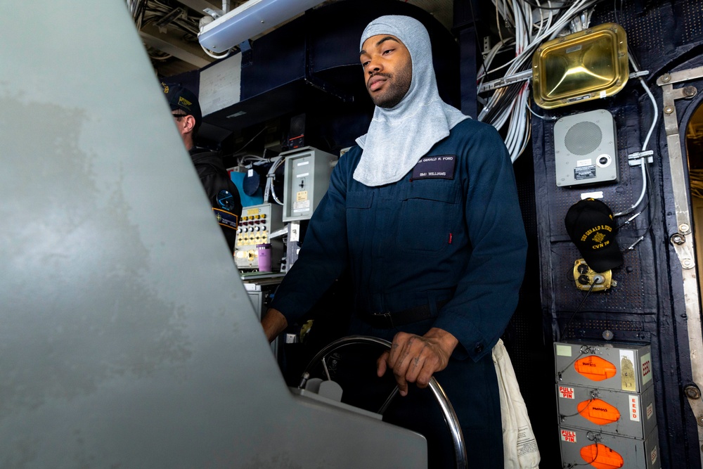 USS Gerald R. Ford supports Operation Epic Fury