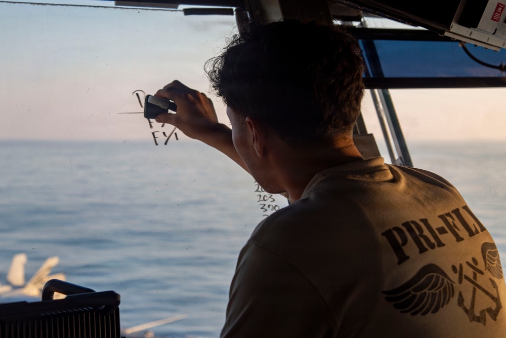 Lincoln Flight Ops Support Operation Epic Fury