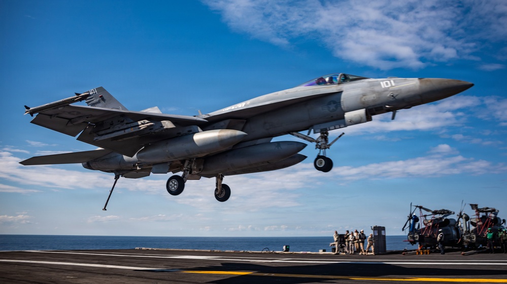 USS Gerald R. Ford supports Operation Epic Fury