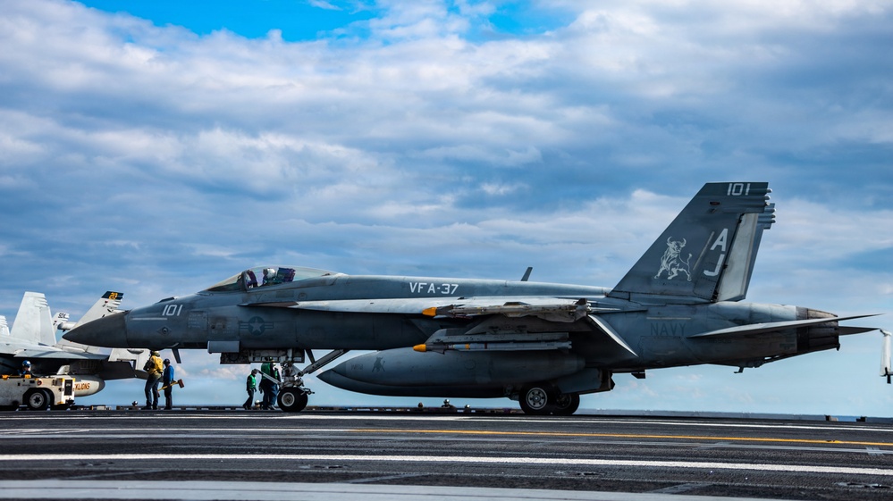 USS Gerald R. Ford supports Operation Epic Fury