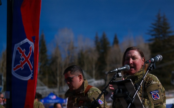 10th Mountain Division (LI) Band Performs at Vail