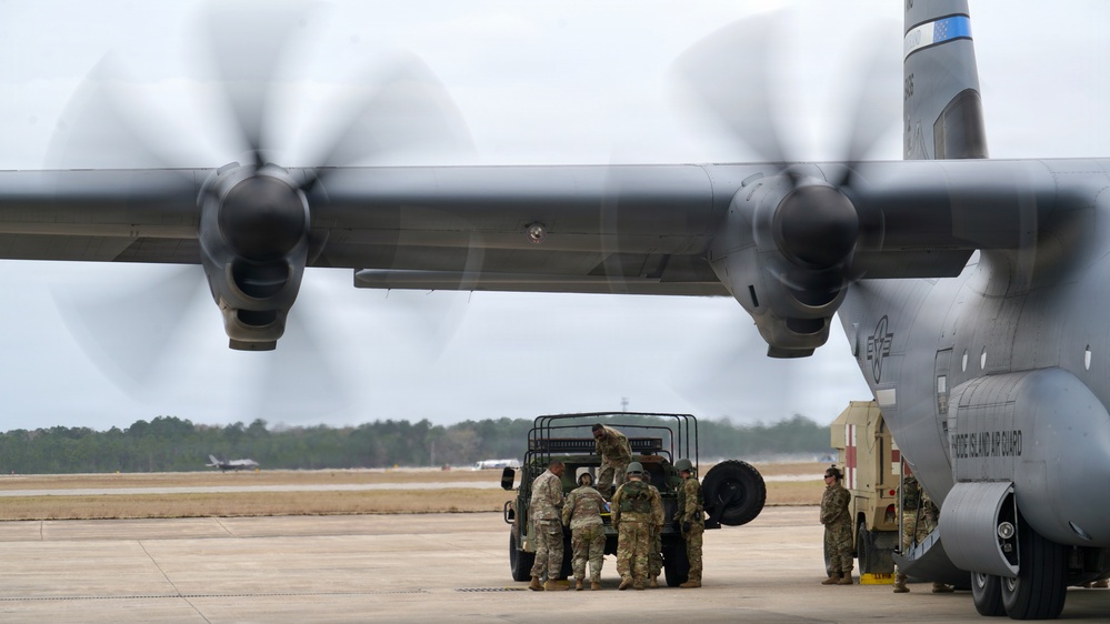 C-130H Medevac exercise