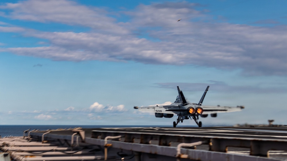 USS Gerald R. Ford supports Operation Epic Fury
