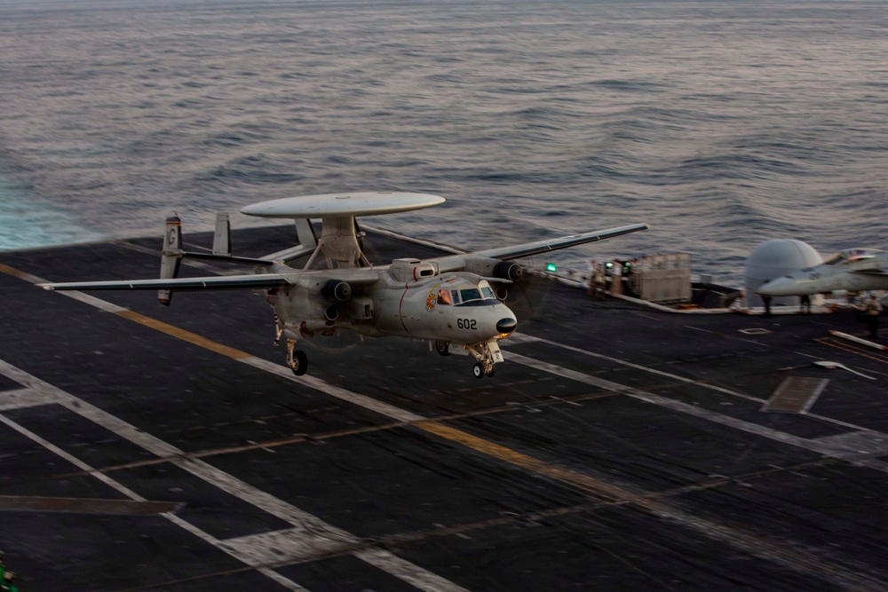 Lincoln Flight Ops Support Operation Epic Fury