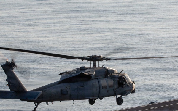 Lincoln Flight Ops Support Operation Epic Fury