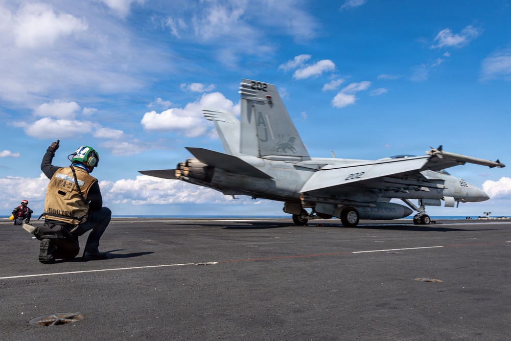 USS Gerald R. Ford supports Operation Epic Fury