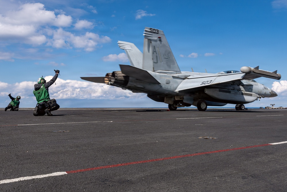 USS Gerald R. Ford supports Operation Epic Fury
